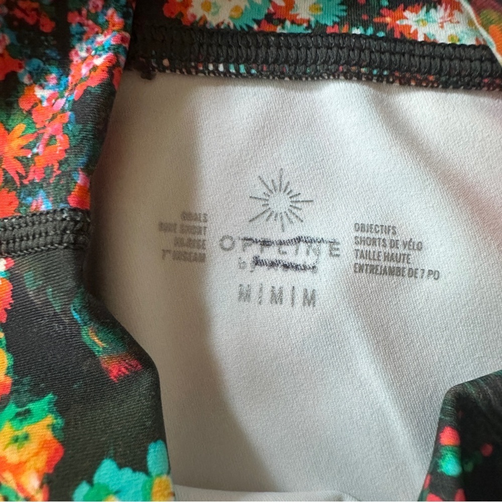 Offline By Aerie Goals 3D 7” inseam high waisted Biker Shorts - Picture 4 of 7